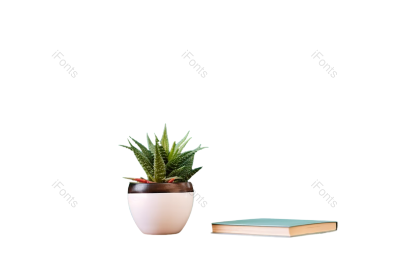 清新图片,学习元素,教室PNG,花盆免抠素材